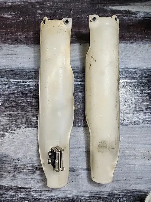 2006 - 2008 Kawasaki KX250F Front Fork Guards Right Left 55020-0172-RZ