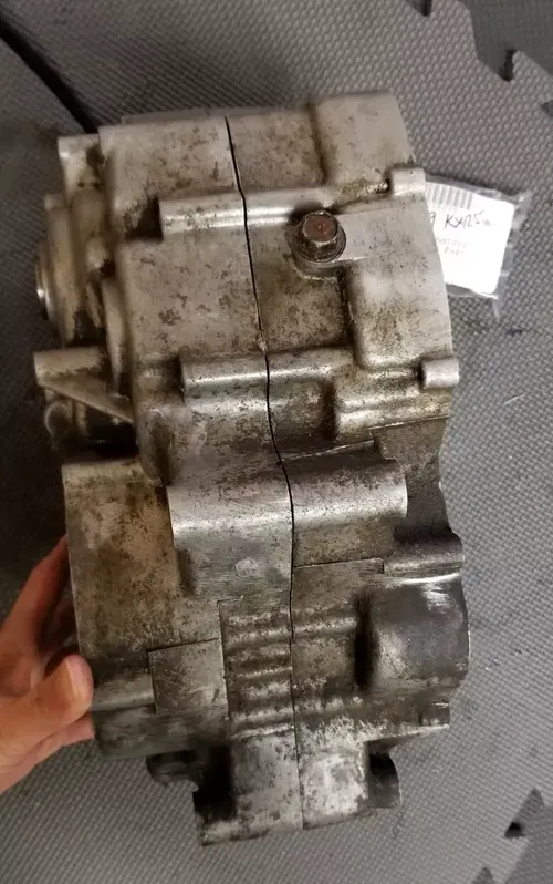 1999 Kawasaki KX125 Crankcase Set Cases Left Right 14001-1248