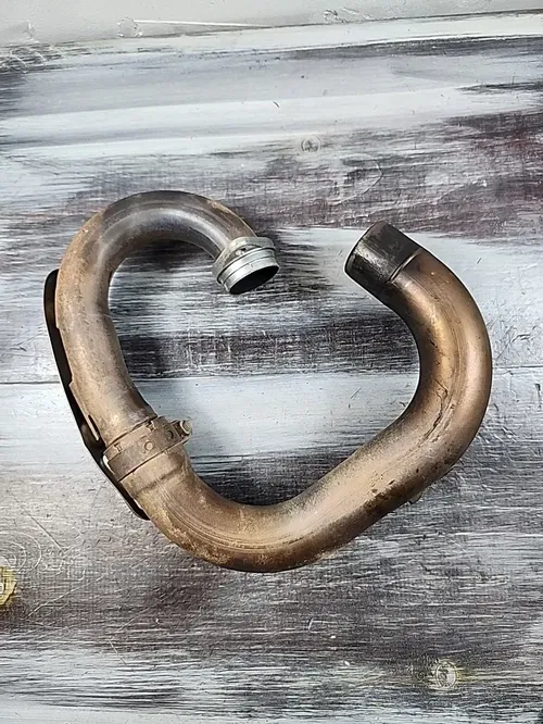2022 Yamaha YZ450F Header Head Pipe Exhaust Heat Shield 2020-2022 YZ 450F OEM