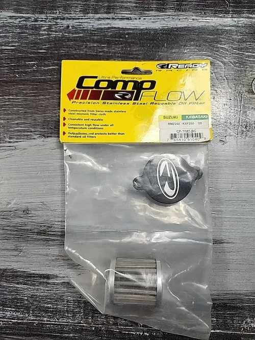 Ready Racing Comp Flow Reusable Oil Filter CF-1040-BC '05 Kawasaki KX250F RMZ250