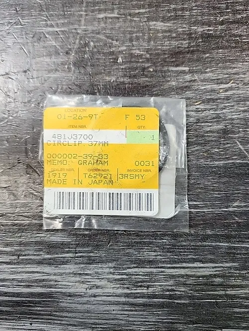 OEM Kawasaki 37MM Type C Circlip 481J3700 KX 60 65 80 85 100 KLX 140
