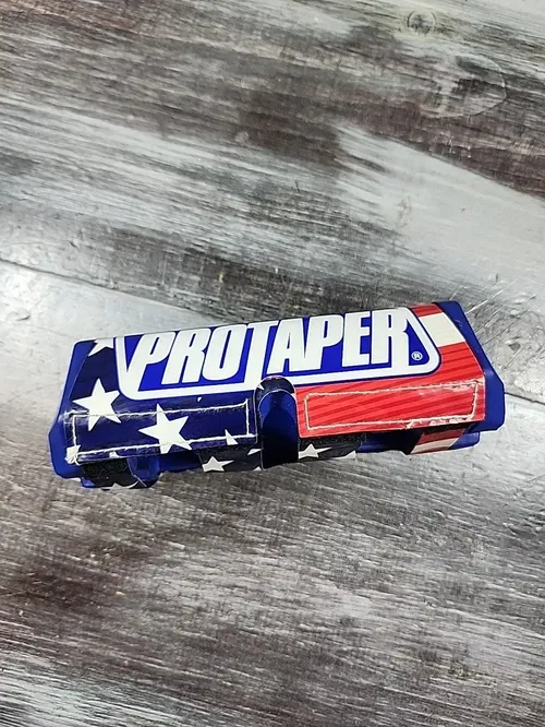 ProTaper American Flag 1-1/8" Square Oversize Bar Pad Red White Blue USA
