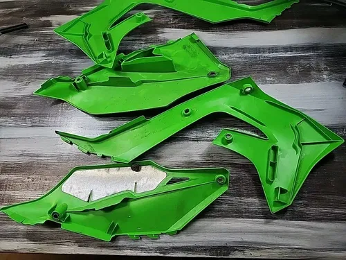 Aftermarket 2019 Kawasaki KX450F Radiator Shrouds Side Plates