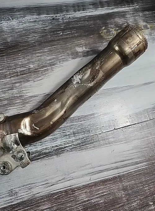 2017 2018 Yamaha YZ250F Exhaust Muffler Silencer Pipe DENTED 1SM-14750-B0-00