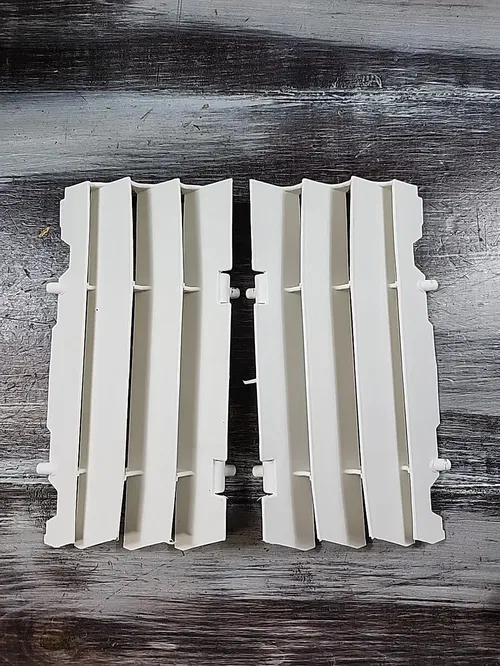 2025 Beta XTrainer 2T Radiator Louver Pair White 036.39.007.00.51 2 Stroke