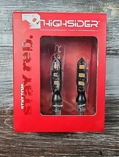 Highsider Sonic X1 Led Turn Signals Black 204-270