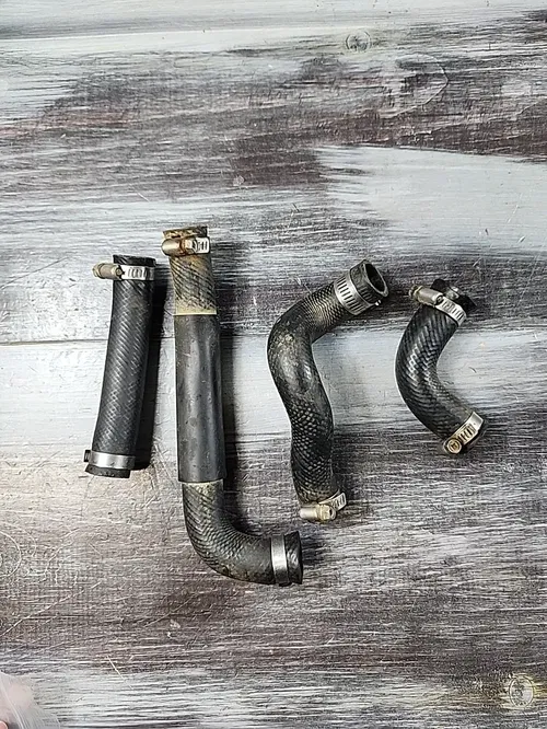 1995 - 2006 Kawasaki KDX200 Radiator Hoses 39062-1580 39062-1609 KDX220R