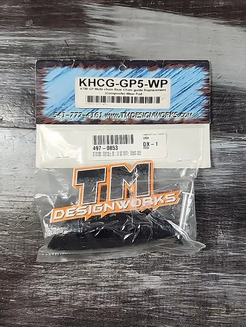 TM Designworks KHCG-GP5-WP KTM GP Moto Rear Chain Guide Replacement Wear Pad