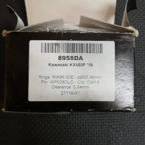 Wossner Pistons 8958DA Piston Kit For Kawasaki KX 450