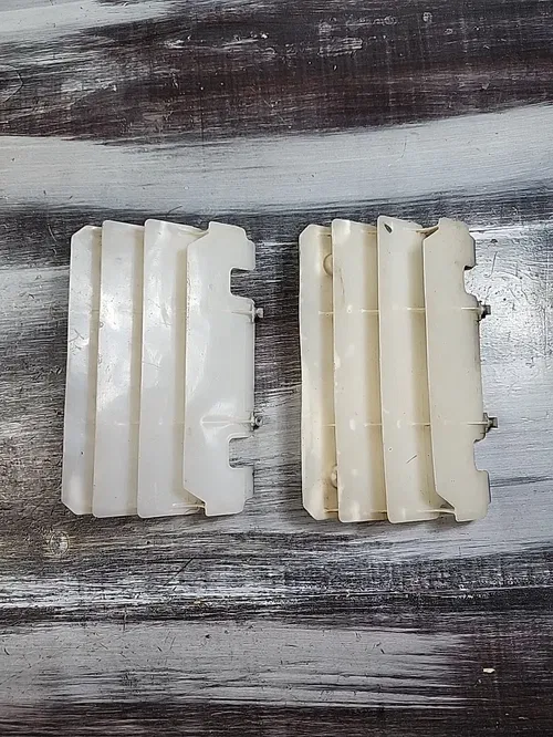 1997 - 2005 Kawasaki KX125 Radiator Screens Shroud Guard 14037-1310-RZ KX250