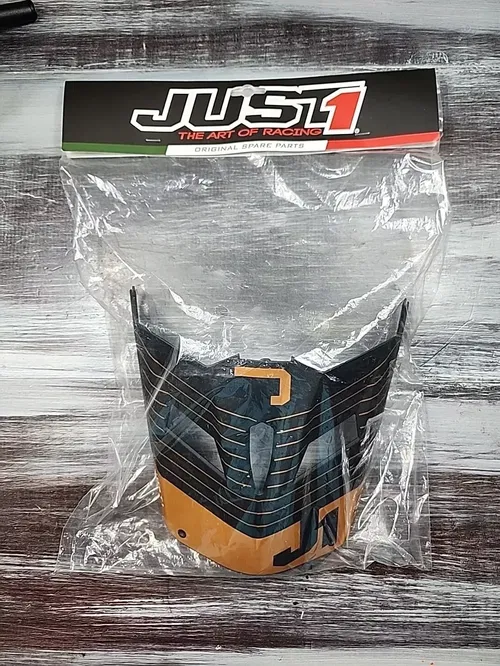 Just1 Replacement J22 Visor Peak Bronze Black White 10th Anniversary Edition