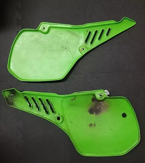 1986 Kawasaki KX500 Side Number Plates