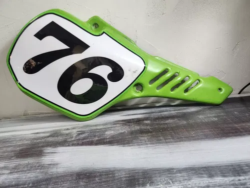 1986 Kawasaki KX500 Side Number Plates