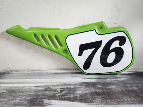 1986 Kawasaki KX500 Side Number Plates