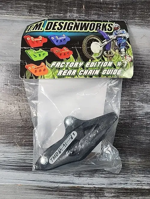 TM Design Works Rear Chain Guide Black RCG-KT55-BK KTM 50 SX Husqvarna TC 50