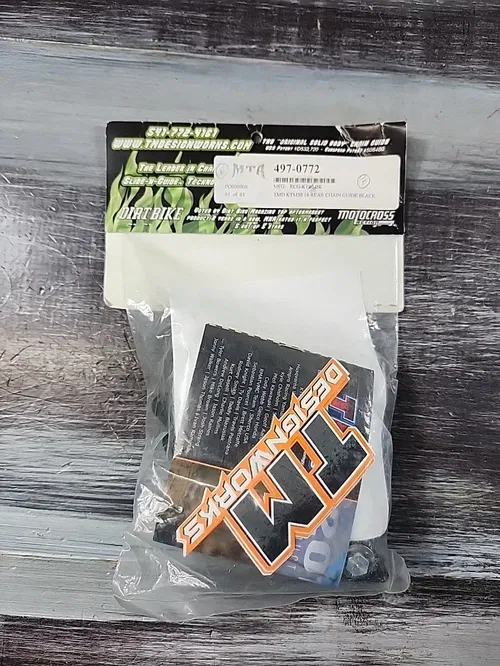 TM Design Works Rear Chain Guide Black RCG-KT55-BK KTM 50 SX Husqvarna TC 50