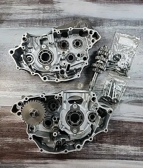 2014 Yamaha YZ250F Engine Crankcases Crank Cases & Transmission Assembly