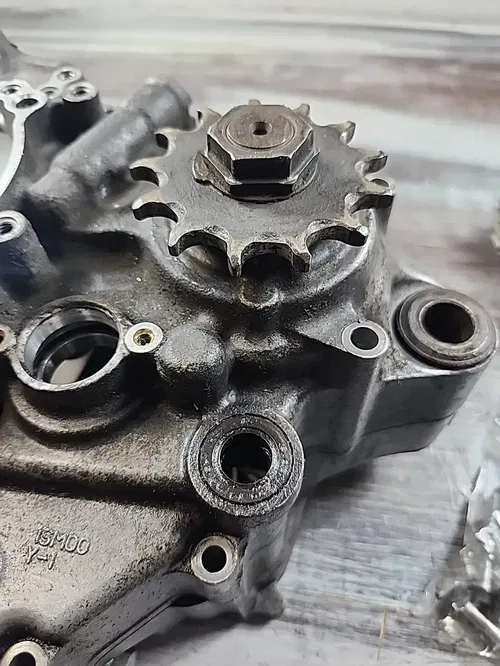 2014 Yamaha YZ250F Engine Crankcases Crank Cases & Transmission Assembly