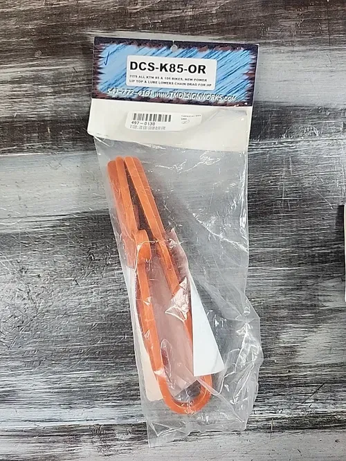 T.M. Designworks Chain Slider Dirt Cross Slider KTM 85 SX Orange DCS-K85-OR TC85
