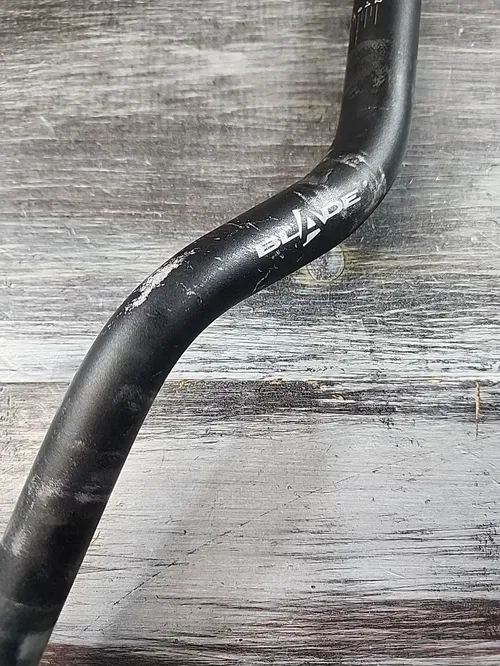 Blade Barz Profile Series Aluminum MX Tapered Handlebar 1 1/8" Black CR High