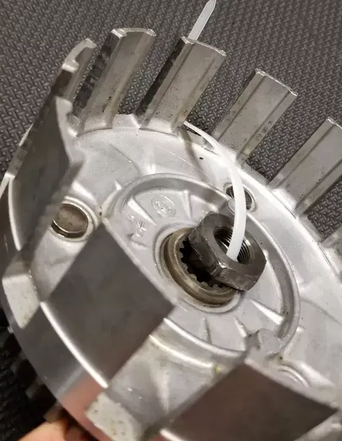 2008 Yamaha YZ250F Clutch Basket Primary Driven Gear 5XC-16150-00-00 WR250F (9C)