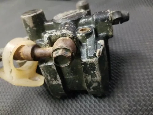1998 1999 2000 Kawasaki KX 80 100 Rear Brake Assembly Master Cylinder Caliper 2b