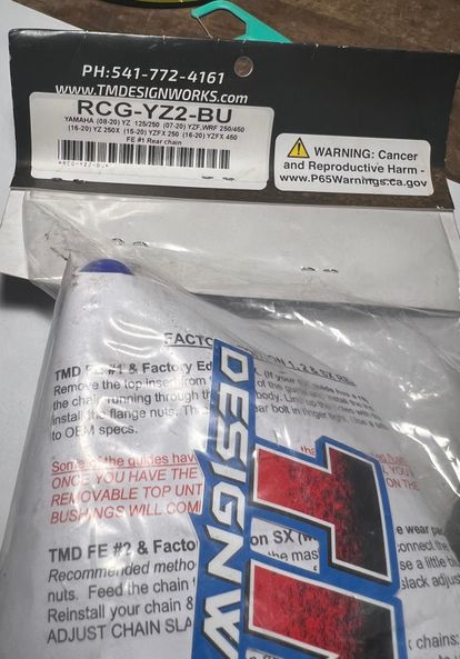 Yamaha /  TM  chain guide