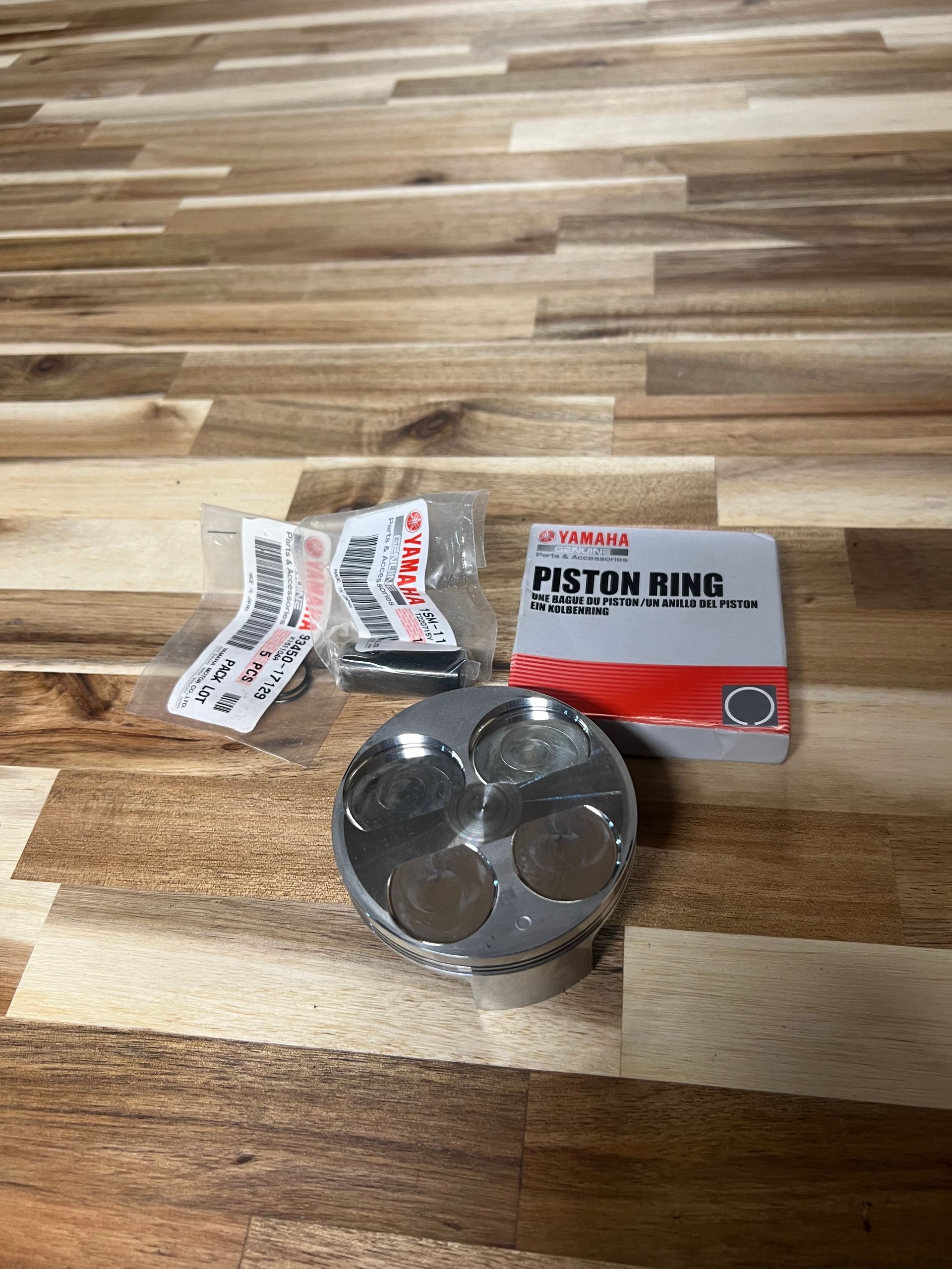 19-22 Yz250f Oem Piston & Rings 
Stock Bore
SKU: B7B-116A0-00-00