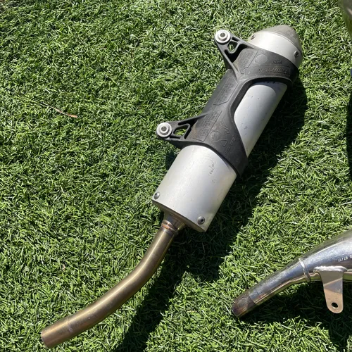 2017-2018 KTM 125SX OEM Exhaust Pipe and Silencer 