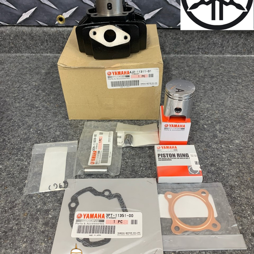 1981-2020 GENUINE OEM YAMAHA PW50 TOP END KIT W/ CYLINDER