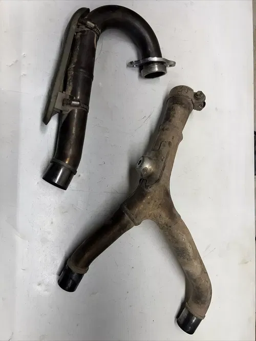 2006 Honda Crf250r Engine Exhaust Pipe Header Manifold 3