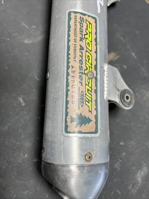 1993 Honda Cr250r Exhaust Muffler /pro Circuit Exhaust Cr250r