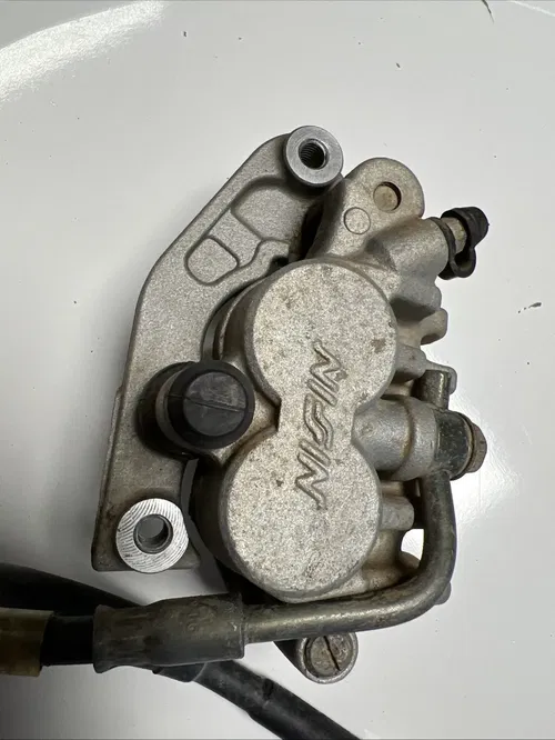 1999 suzuki rm250 Front Brake Caliper Hose Master / Complete Front Brake