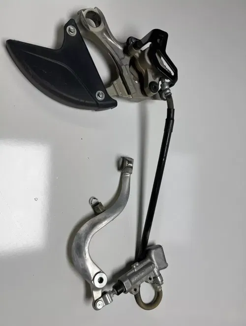 2019 Kawasaki Kx250f Rear Brake Caliper/hose/master/pedal/complete