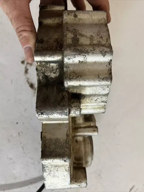 1989 yamaha yz250 left engine case crankcase 2