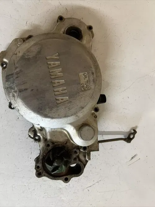 1989 yamaha yz250 engine clutch cover 2