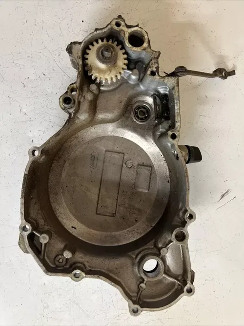 1989 yamaha yz250 engine clutch cover 2