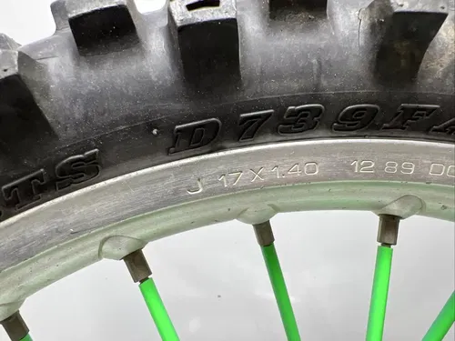 1990-97 Kawasaki Kx100 Front Wheel 14”