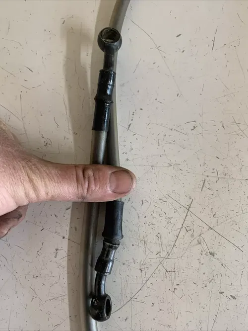 2003 honda crf450r front brake hose