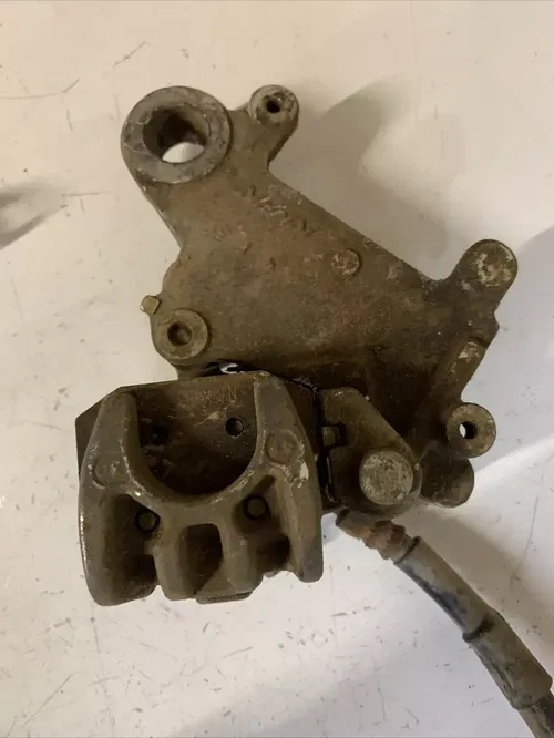 1994!Suzuki dr350 rear brake caliper master pedal hose reservoir