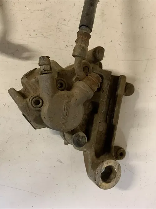 1994!Suzuki dr350 rear brake caliper master pedal hose reservoir