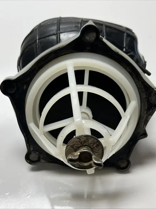 2004 Kawasaki Kx85 Airbox Boot Plus Cage / Air filter Cage Oem