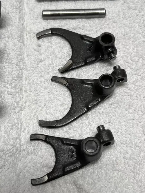 1990 Kawasaki Kx125 Transmission Gear Set/shift Fork 2