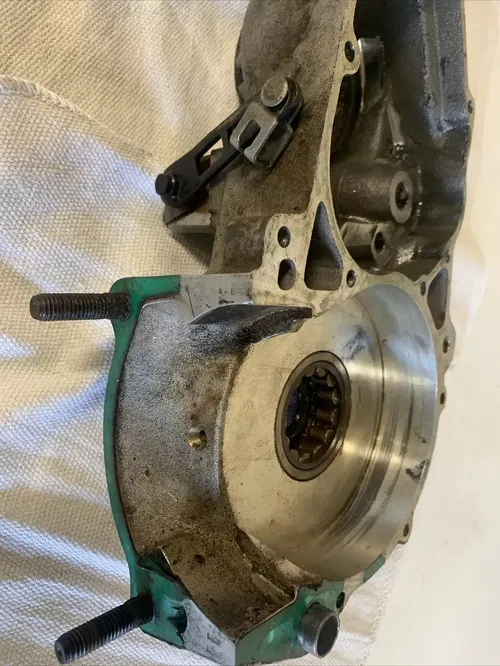 1985 ktm 500 engine case right side