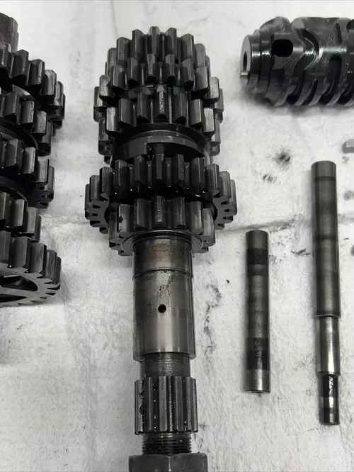 1984 honda cr250r Transmission Gear Set / Shift Forks/ Oem