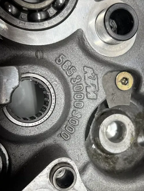 1990 ktm 500 mx Left Engine Case Crankcase Oem