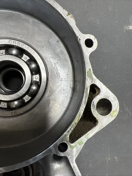 1992 92-96 Honda Cr250r Cr250 Left Engine Crankcase Left Engine Half Bottom End