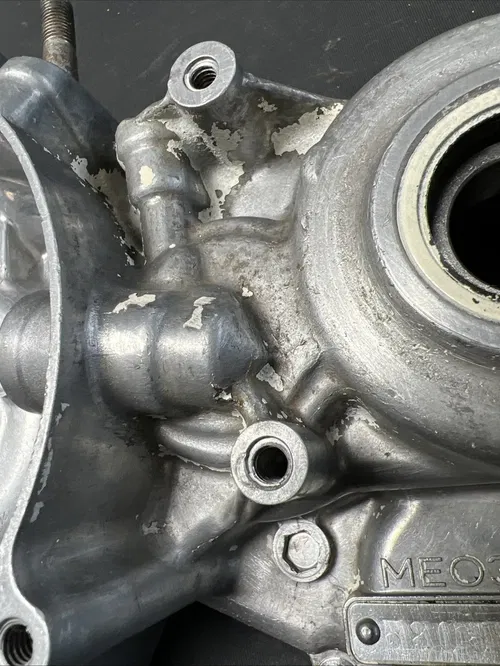 1992 92-96 Honda Cr250r Cr250 Left Engine Crankcase Left Engine Half Bottom End