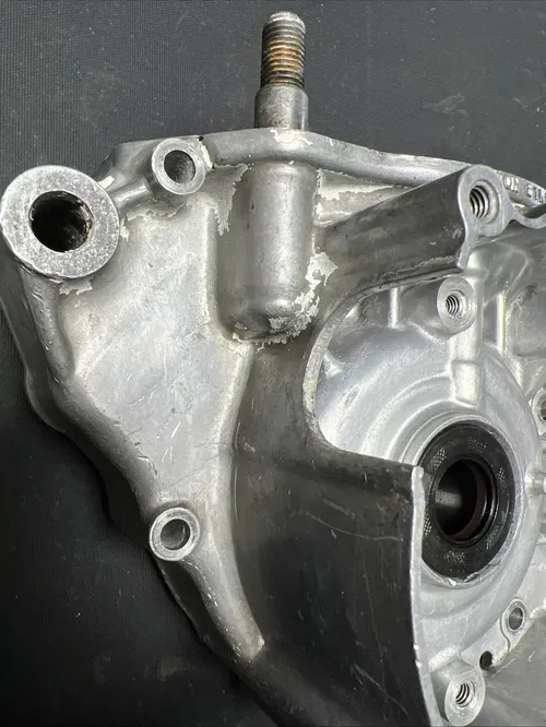 1992 92-96 Honda Cr250r Cr250 Left Engine Crankcase Left Engine Half Bottom End