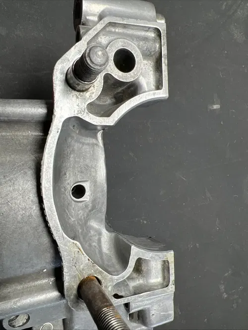 1992 92-96 Honda Cr250r Cr250 Left Engine Crankcase Left Engine Half Bottom End